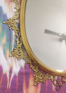 Gold Plated Wall Mirror With No Defects