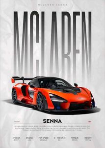 A4 Car Posters