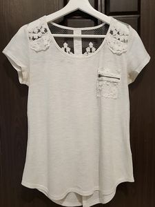 Top With Lace Detailing. Bought In The States.
