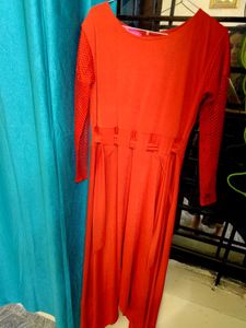Red ♥️🍒 Hot Ethnic Long Top