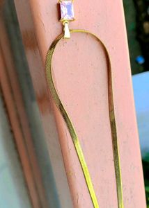 Pink Gemstone Necklace