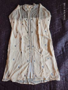 Stitched Kurta With Pant Material
