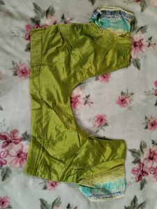 Green Floral Saree