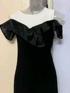 Pinterest Chic Black &amp; White Dress