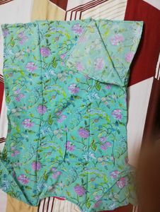 Floral Print Cotton tunic kurta