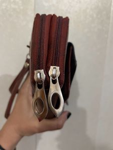 Synthetic Leather Wallet Handbag