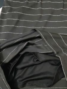 Shimmering Striped Skirt