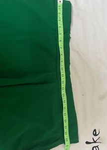 green skirt or lehenga