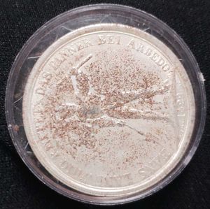 Vintage 1422 Silver Coin Replica.