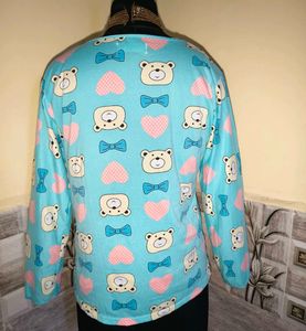 Size M/L 🎁Buy 2 Get 1 Free 🎁Cute Bear Print Top