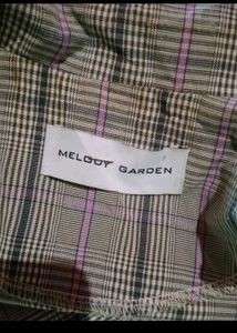 Korean Plaid Puff sleeve peplum dress