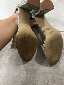 H&amp;M Snakeskin Heels
