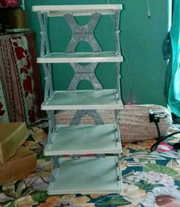 Shoe Rack 5 Layer Foldable 😲