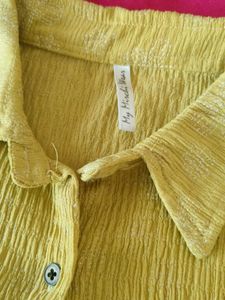 butter Yellow Shirt