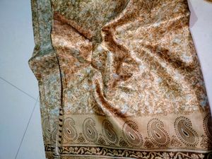 Golden Silk Saree