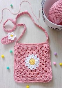 handmade crochet handbag