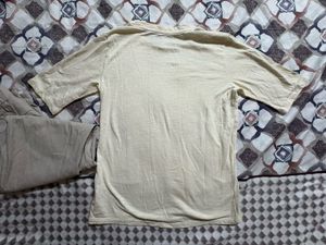 Combo - T-Shirt Bundle - Off White And Gray