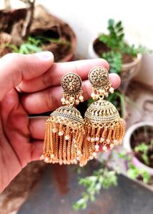 Golden Jhumka