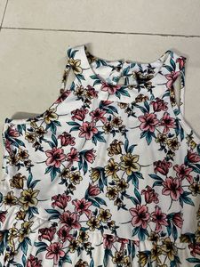 High Low Floral Dress