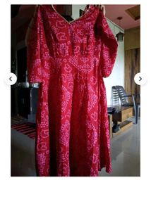Red Anarkali Beautiful Suit ❤️