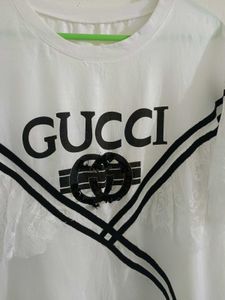 Stylish White GUCCI Tee