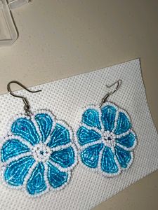 Flower Bead Earring