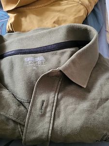 Olive Green Polo Shirt