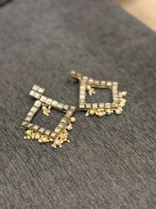 Geometric Dangle Earrings