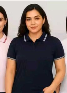 Navy Blue Polo T-Shirt