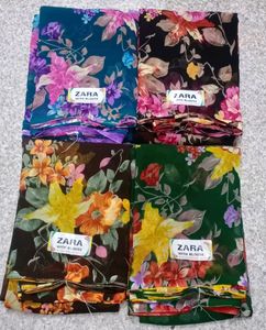 Daily Wear Sarees   Brown And Black Available