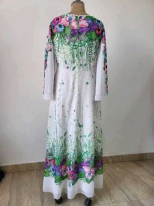 Printed Chiffon Dress (Fixed Price)