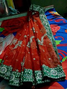 Offer ₹179//Bridal Saree // Star Worked// Peticot