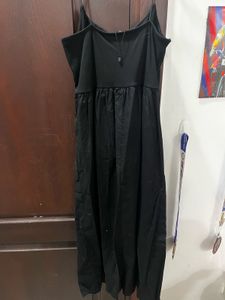 Black Spaghetti Strap Dress