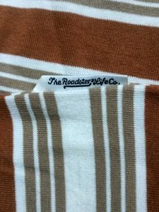 Roadster Brooklyn Striped Tee - Size L