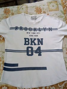 D.J.C. FULL SLEEVE WHITE COLOUR FEW TIMES WORN