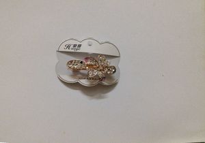 Sparkling Flower Hair Clip