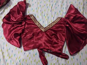 Elegant Dhoti Nd Choli Set