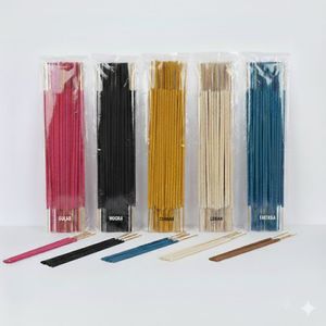 Incense Sticks Variety Pack (5 Flavours 50gm Each)