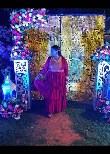 Maroon Ethnic Lehenga Choli