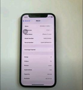 Iphone 12 Mini 128gb Black!