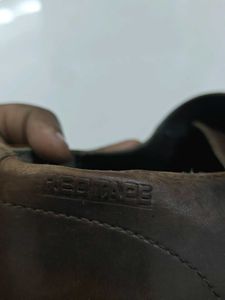 Red Tape Brown Leather Monk Strap Dress Shoes