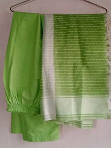 Kurta Set With Trouser And Dupatta
