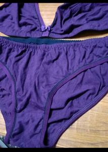 Purple Lingerie Set