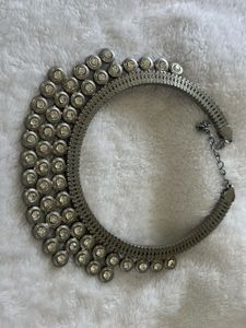 Oxidised Choker Neckpiece