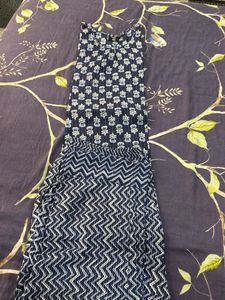 Red &amp; White Printed Top