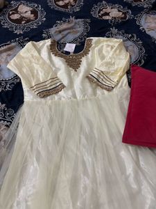 Elegant Off-White Dress