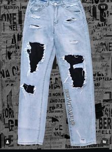 ✨Ripped blue jean ✨
