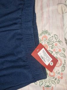 Navy Blue Wide Leg Pants