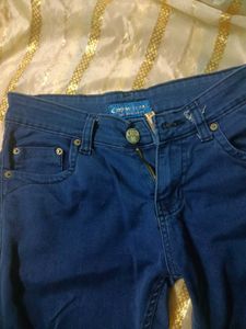 Dark Wash Denim Jeans