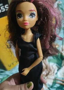 Fashion Doll in Black Dress
